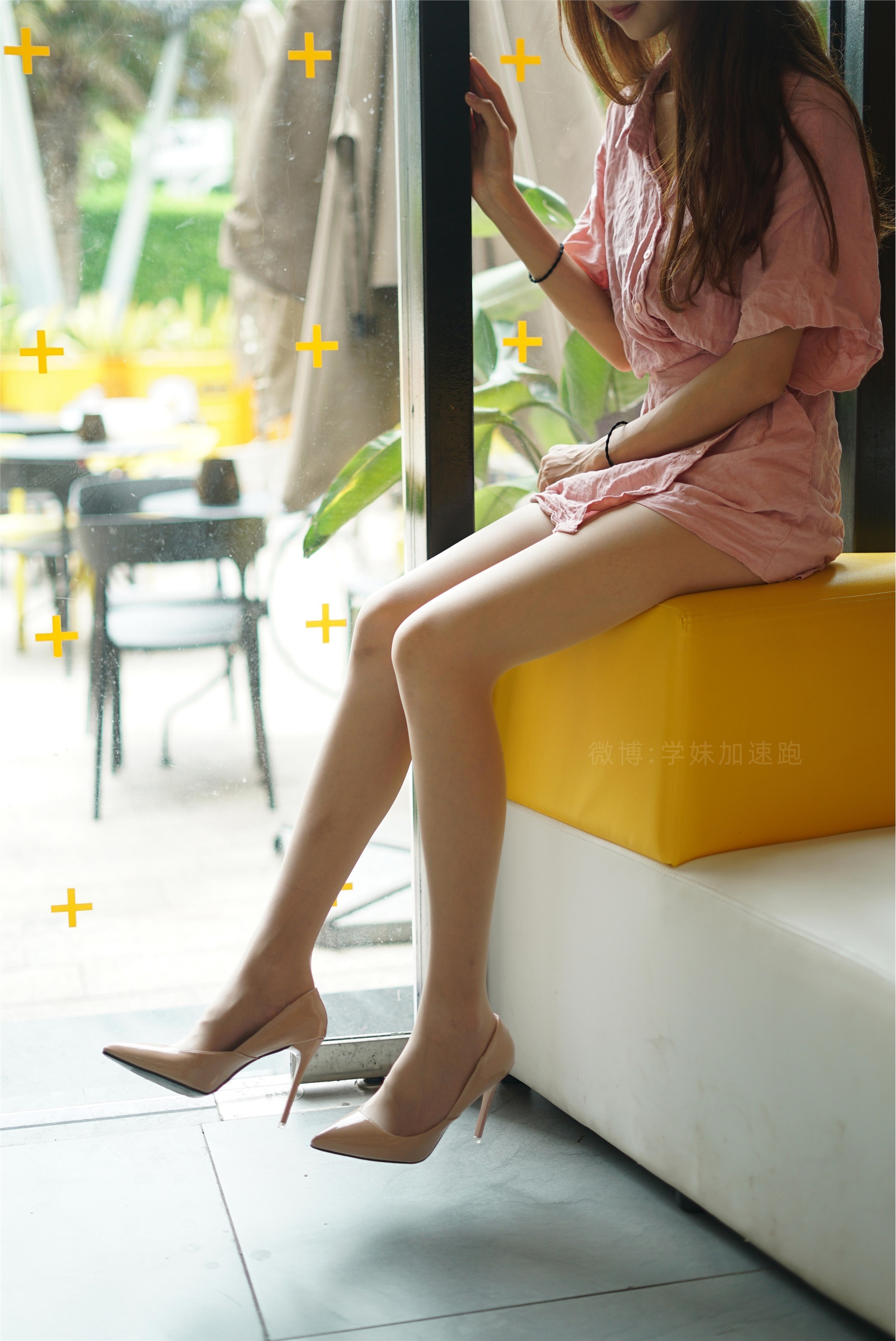 学妹加速跑 XM059《一身仙女味-盘盘》